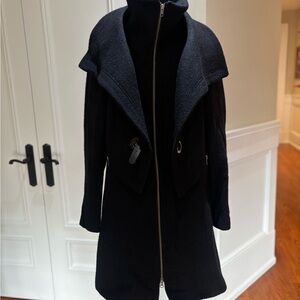 Soia & Kyo Black wool blend Winter Coat